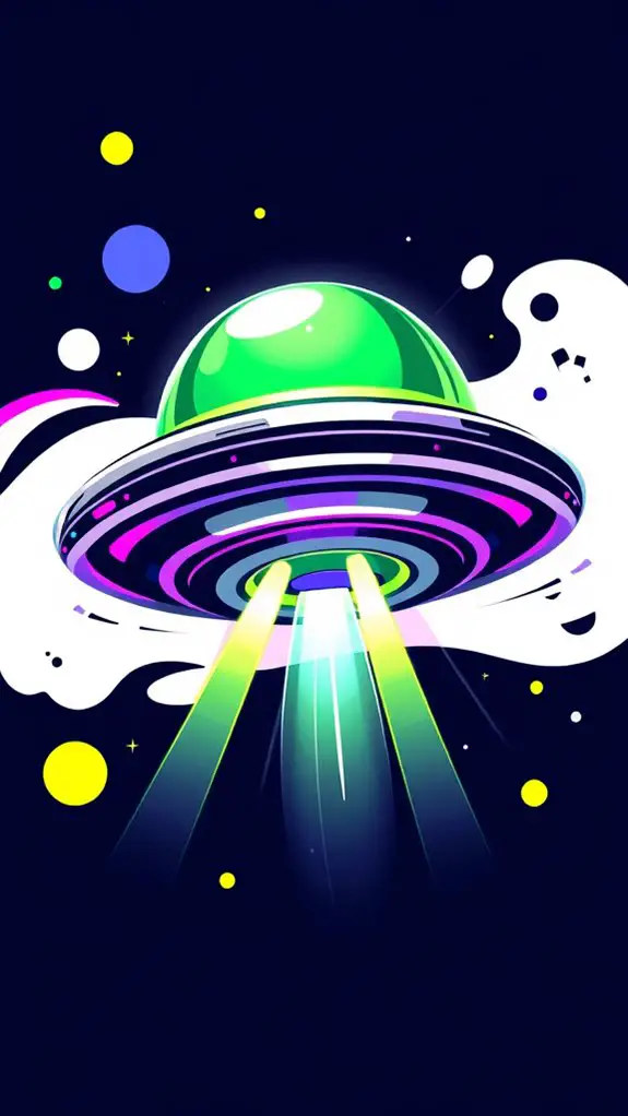 abstract ufo clipart design