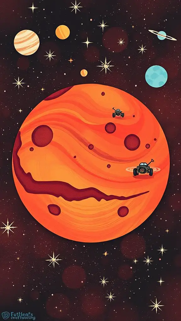 artistic interpretation of mars