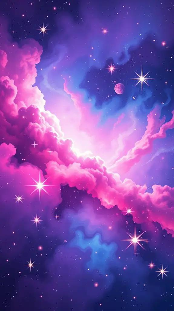 cosmic dreamscape nebula artwork