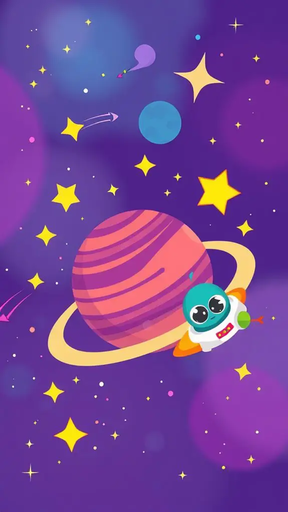 cosmic journey through space