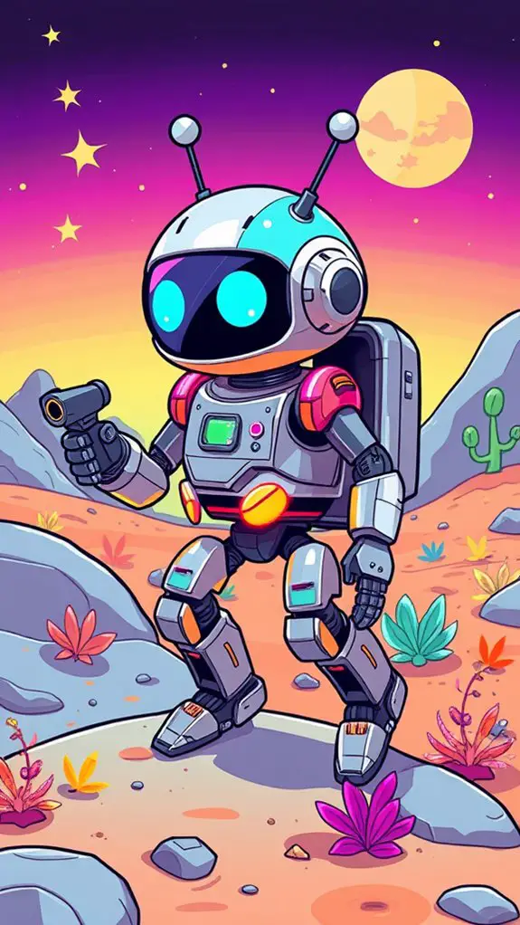 cosmic scout space robots