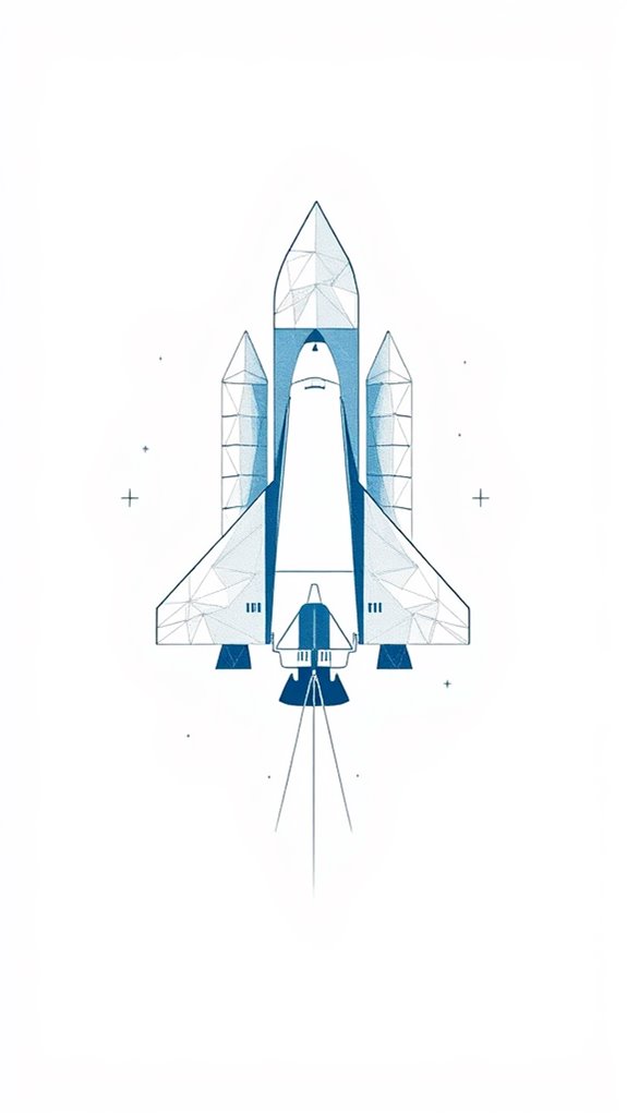 geometric shapes for shuttle