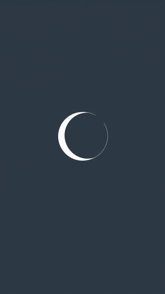 lunar eclipse minimalist art