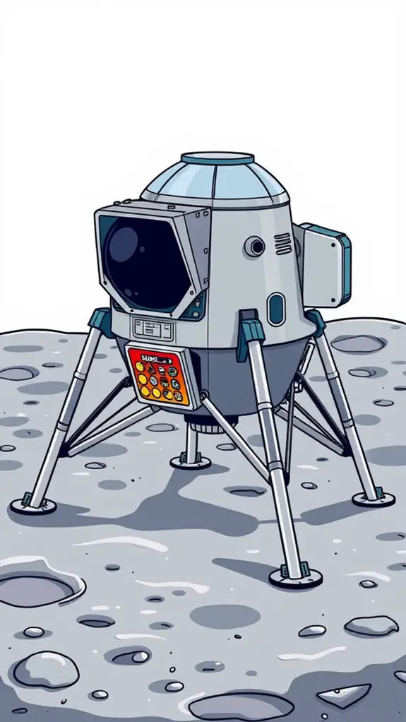 nasa lunar module clipart