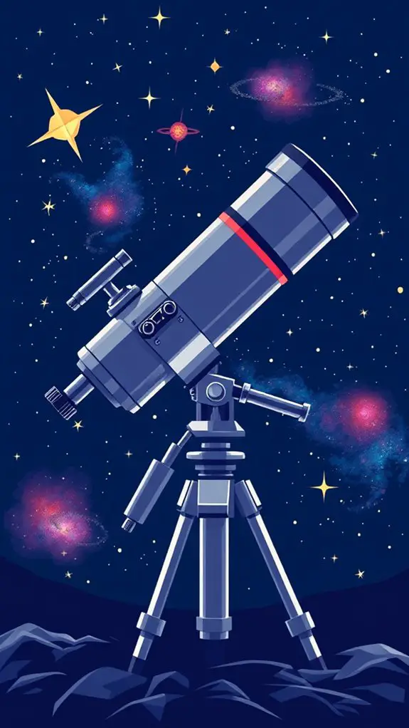 nasa telescope graphic illustration