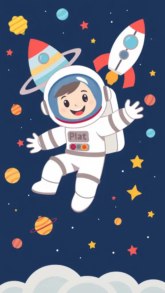 outer space exploration graphics