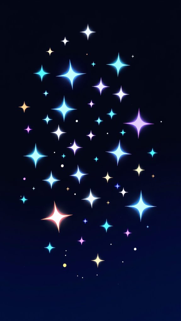 outer space star cluster