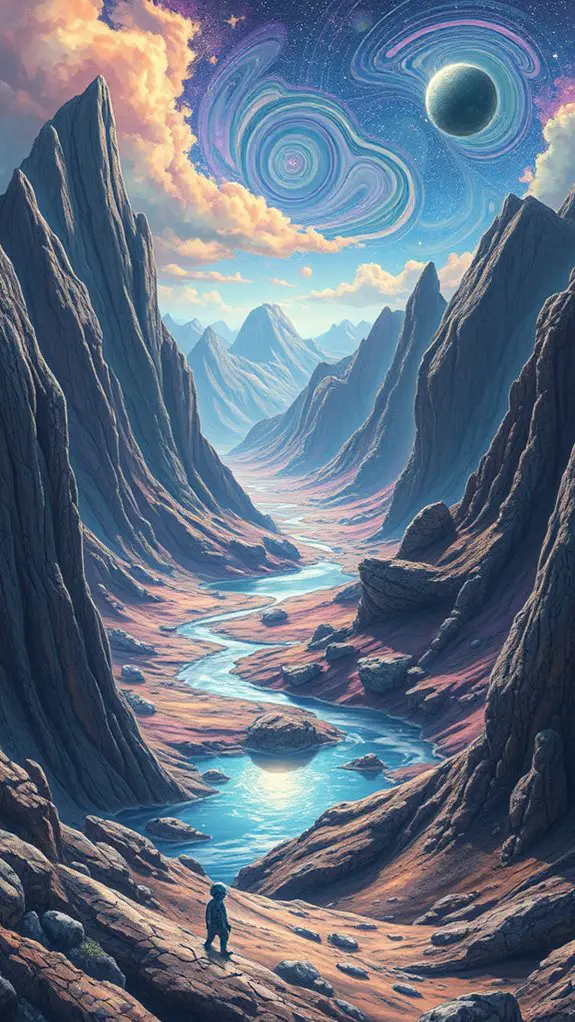 realistic interstellar planet surface