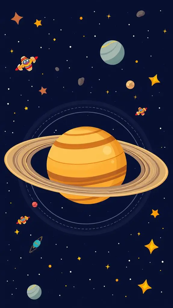 saturn s colorful ringed adventure