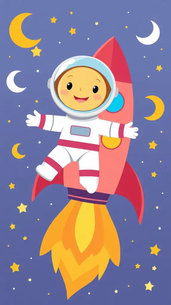 space themed clipart collection