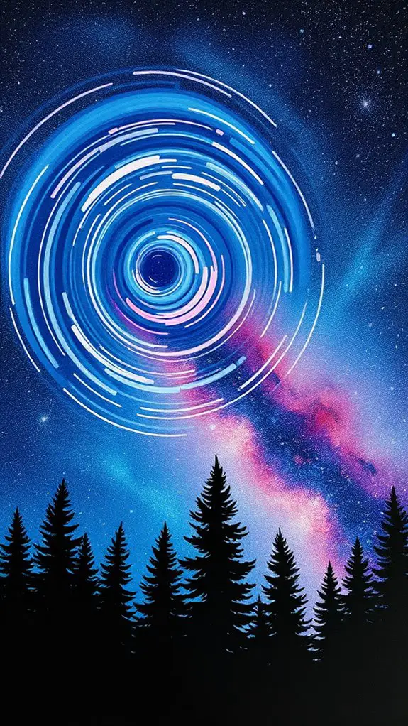 starry night milky way