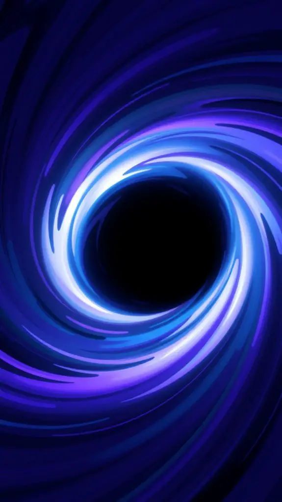 swirling vortex black hole