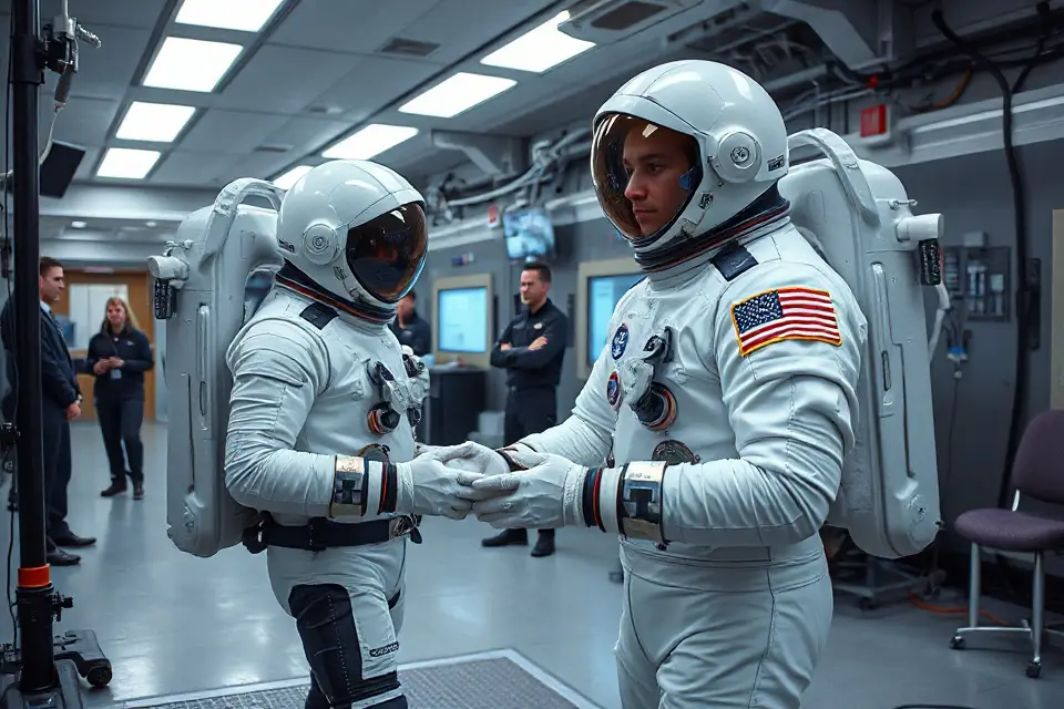 astronaut training in environment