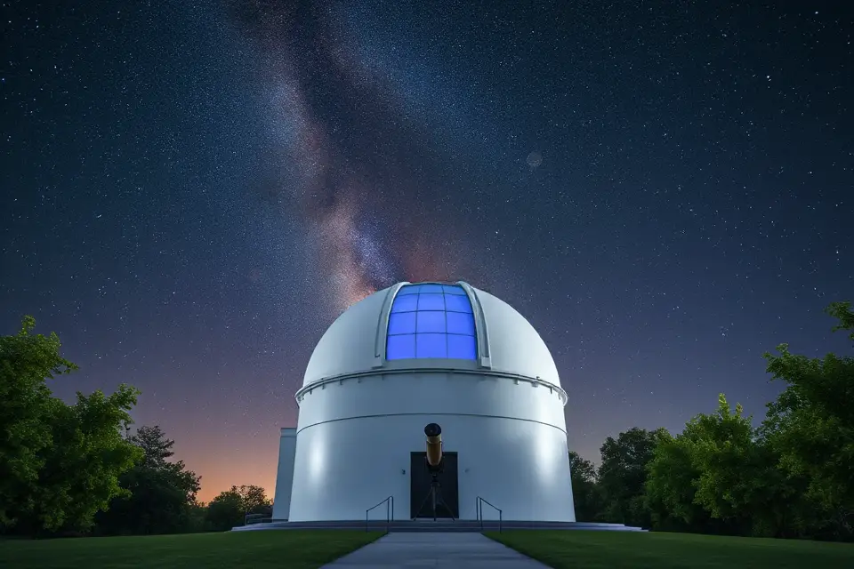 astronomy observatory dome planets