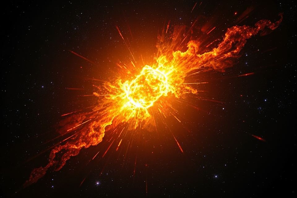 breathtaking supernova cosmic beauty