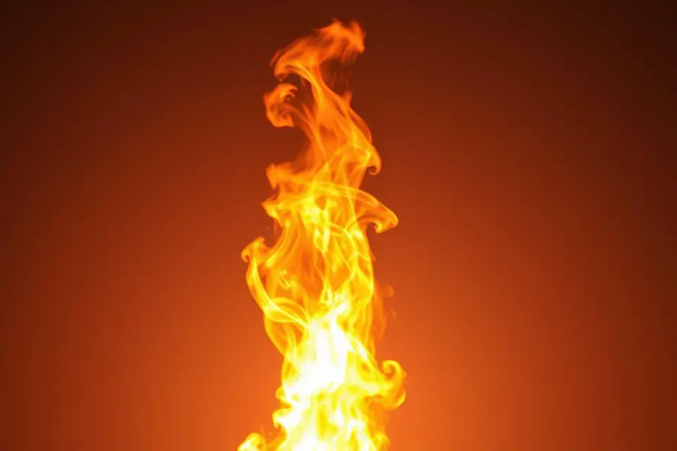 captivating abstract rocket flames