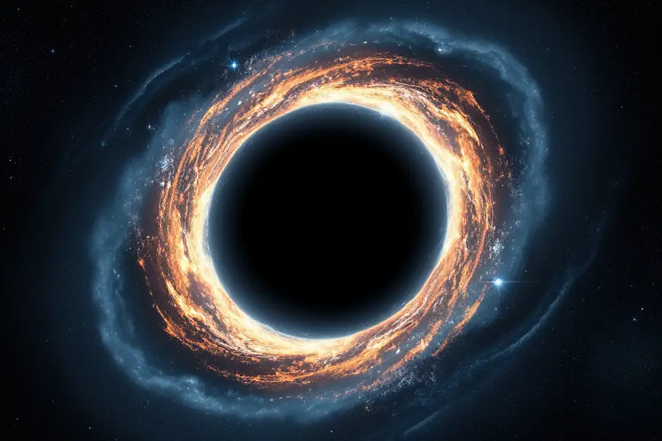 captivating black hole image
