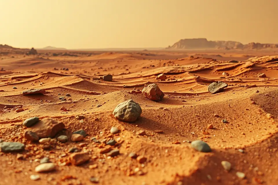 captivating mars surface photo