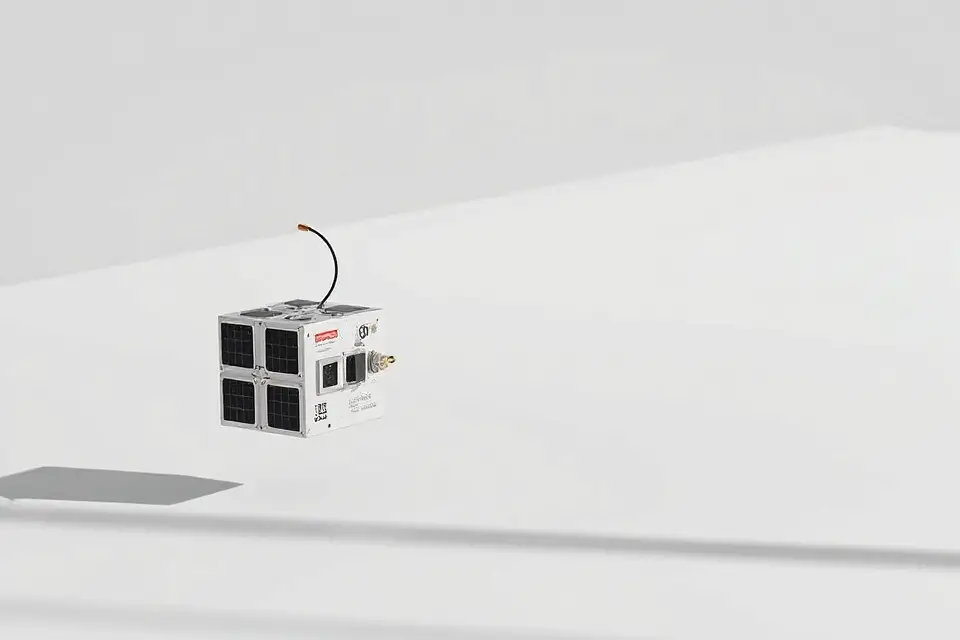 cube satellite minimalist design