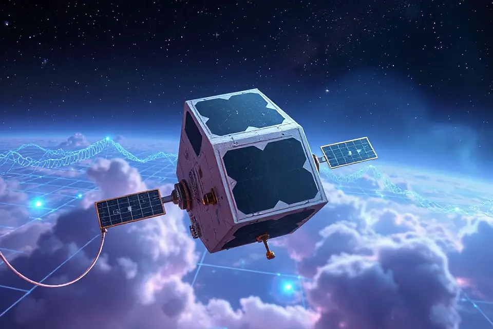 cube satellite tech imagery