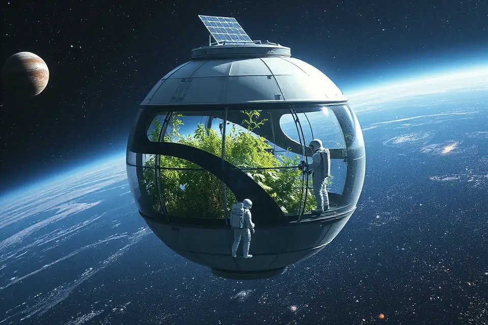 floating habitat space colonization