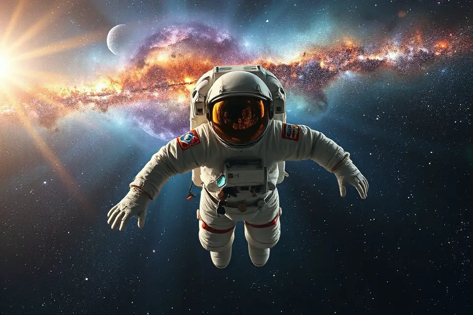 free astronaut art download