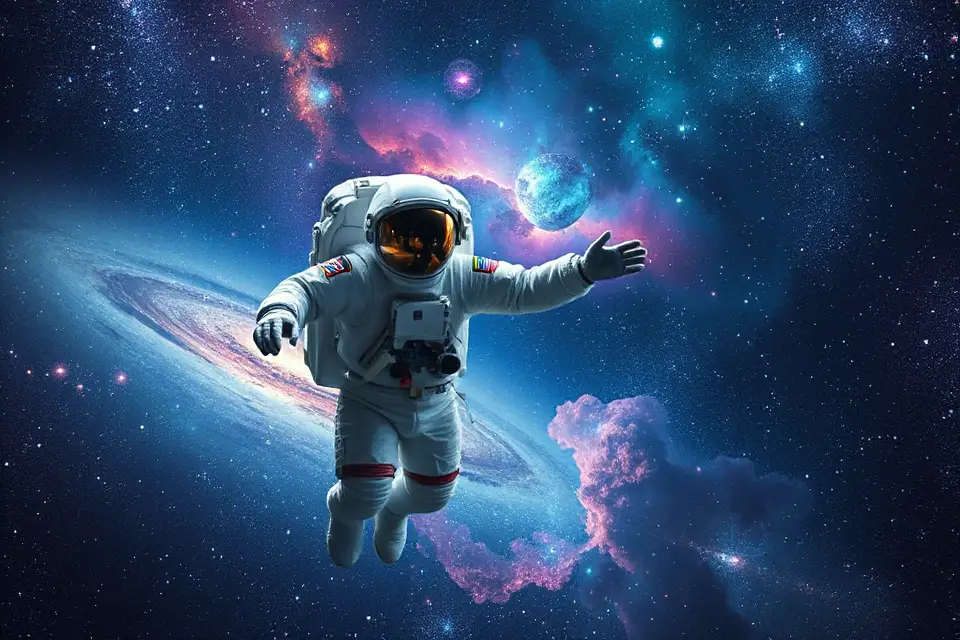 free astronaut art download