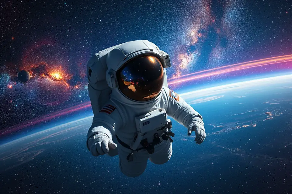 free astronaut art download