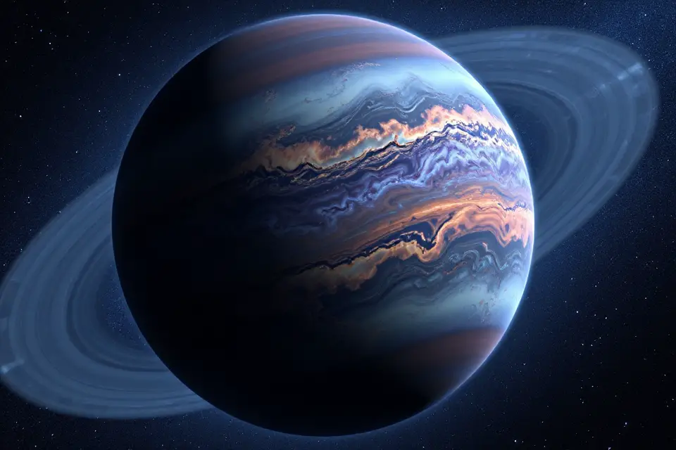 gas giant cloud patterns