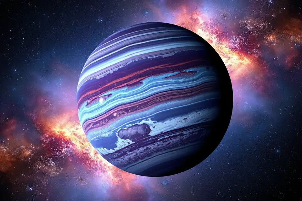 gas giant nebula photo