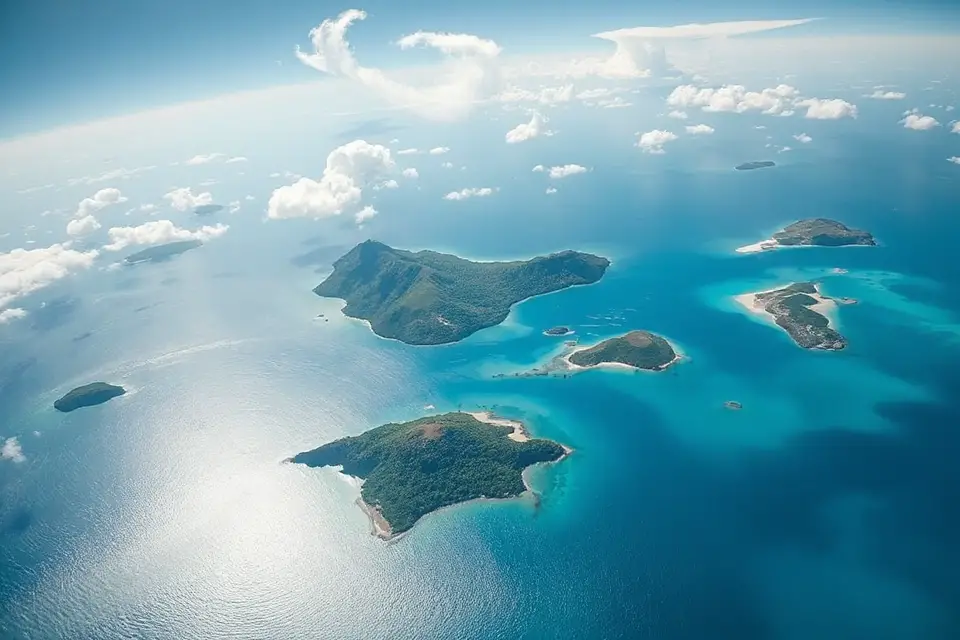 isolated islands vibrant reefs