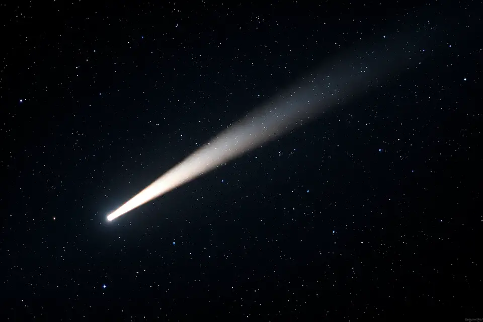 lone comet in starfield
