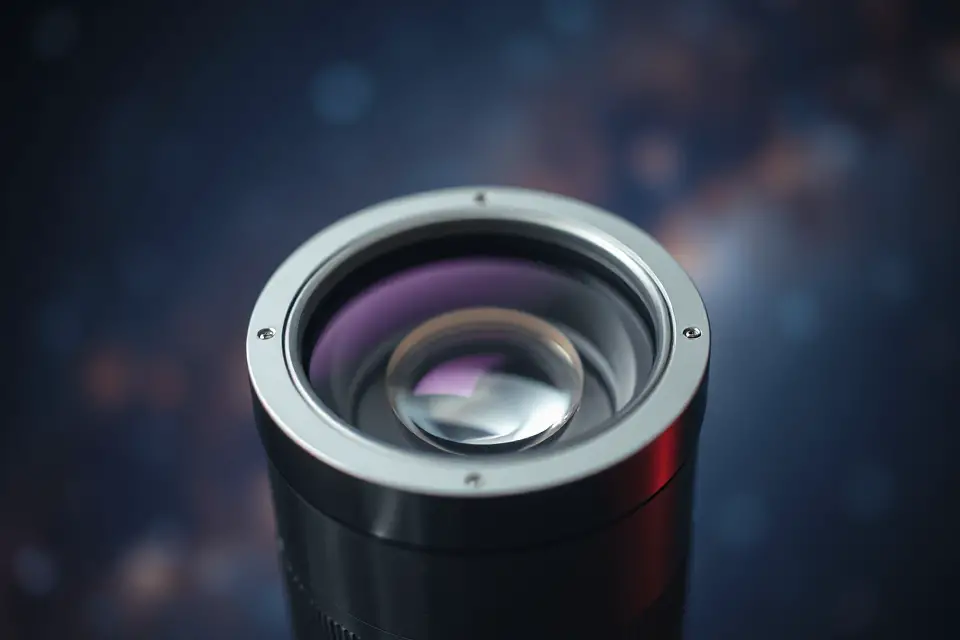 minimalist space telescope lens