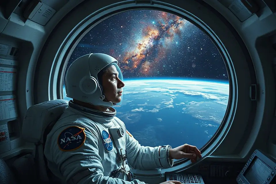 nasa astronaut outer space