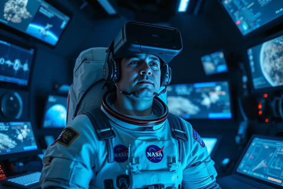nasa astronaut virtual reality