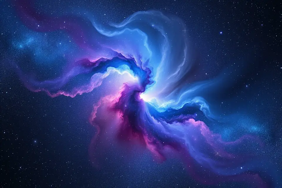 nebula clouds starry foreground