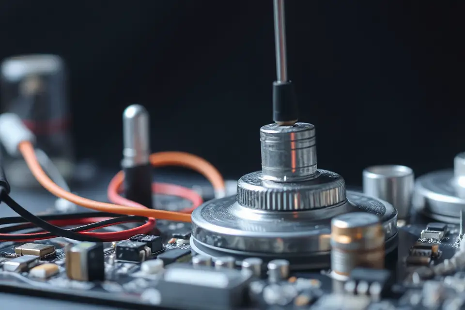 satellite component close up