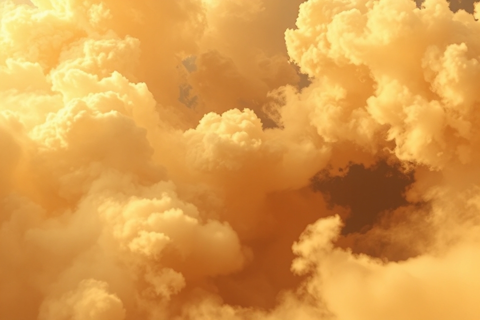 soft swirling clouds atmosphere