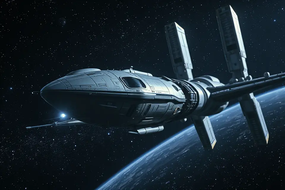 space cargo ship docking