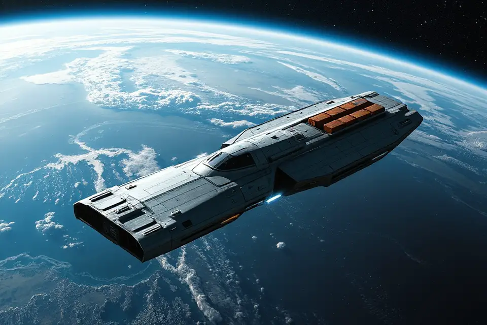 space cargo ship photo