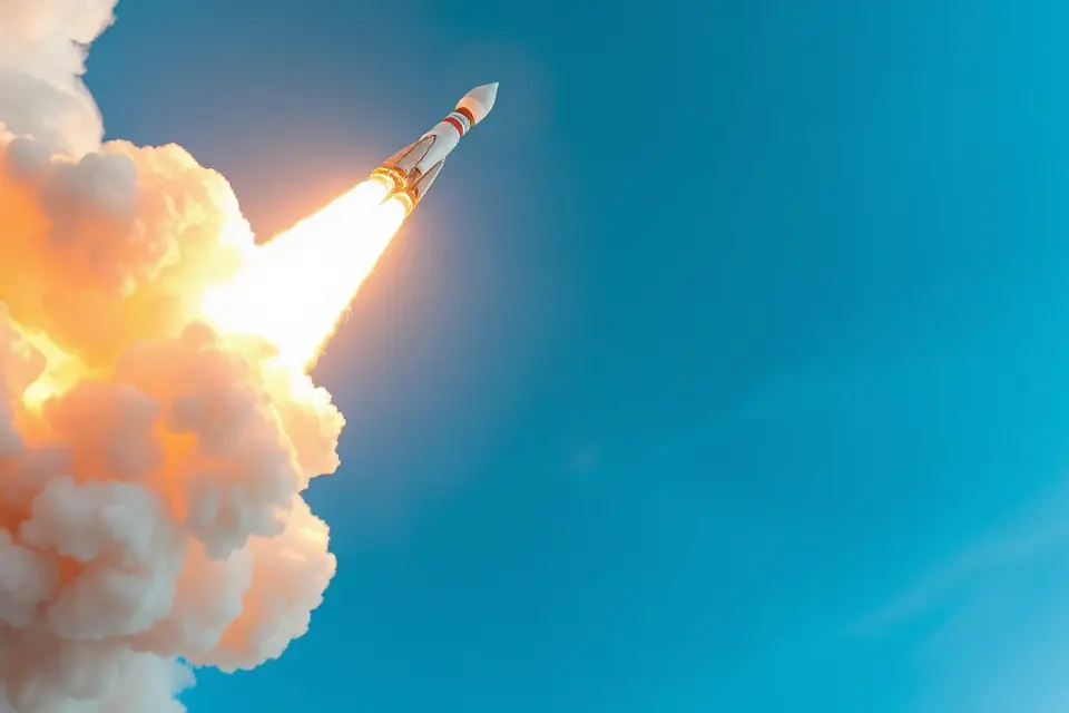 space rocket launch photo