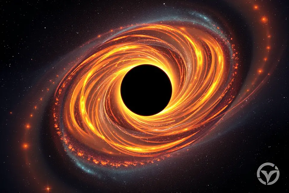 stunning abstract black holes