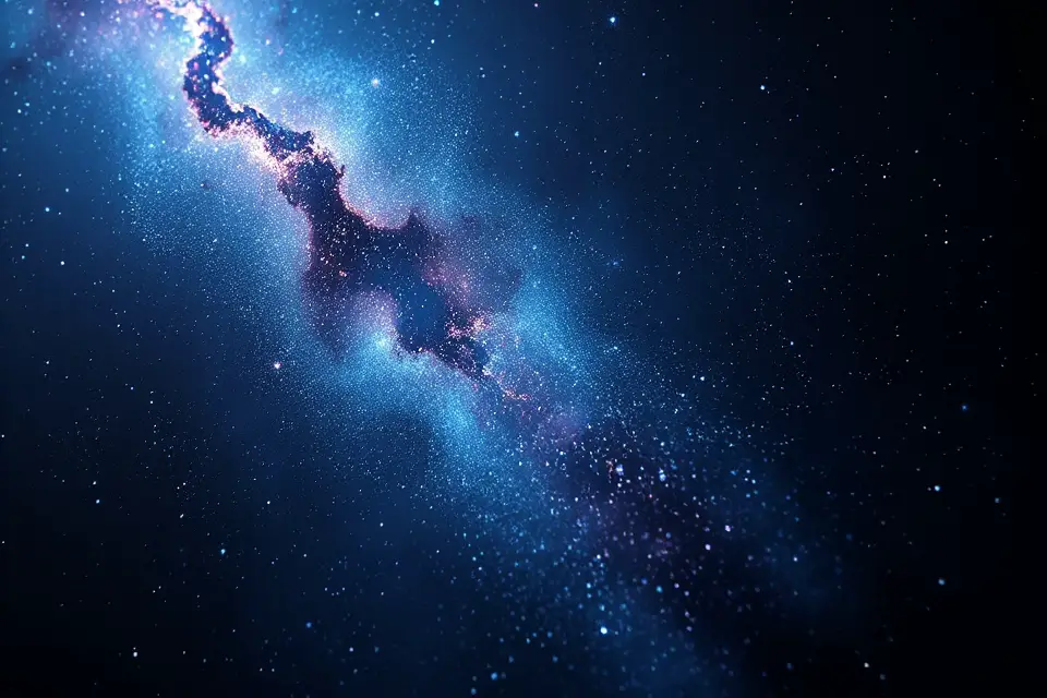 stunning cosmic dust texture