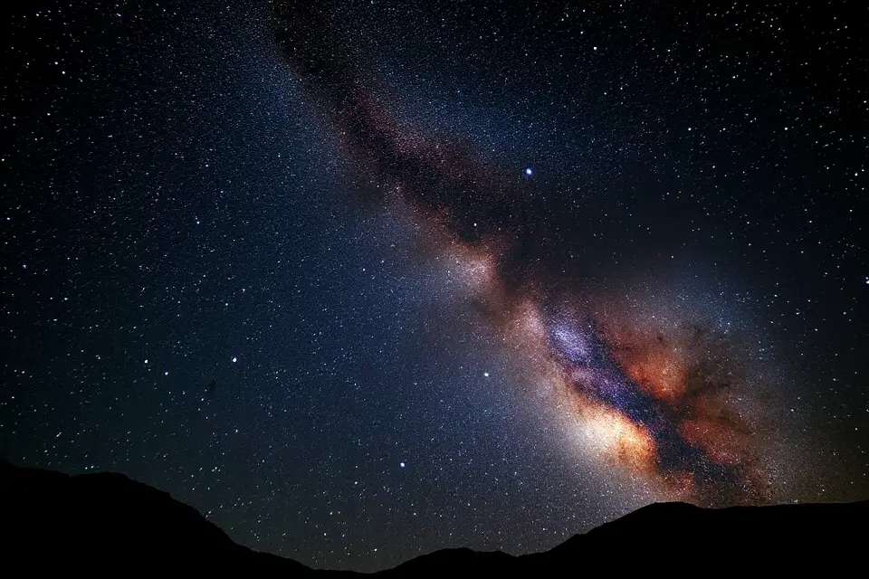 stunning night sky timelapse