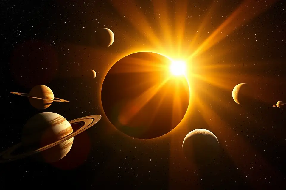 stunning solar system photo