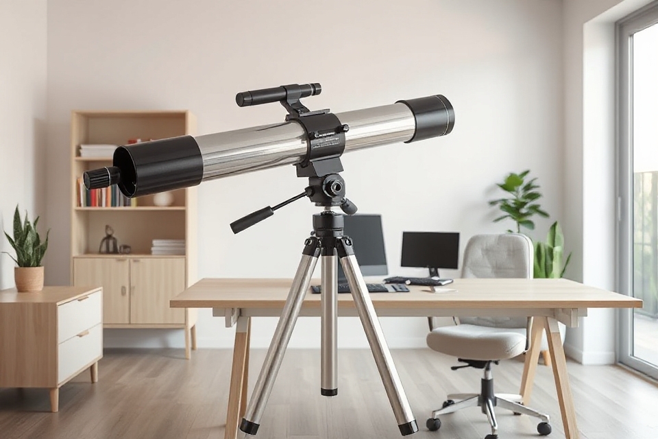 stylish minimalist home office