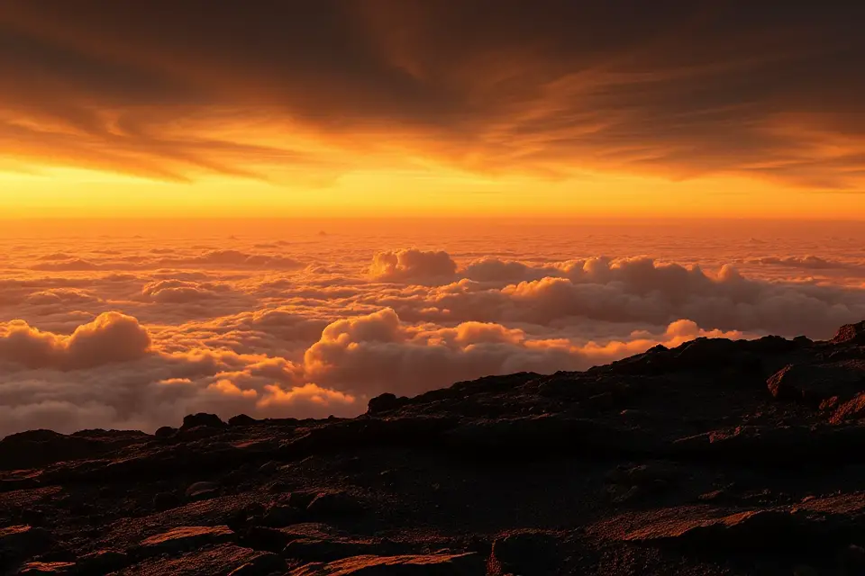 venus sunrise atmosphere photo