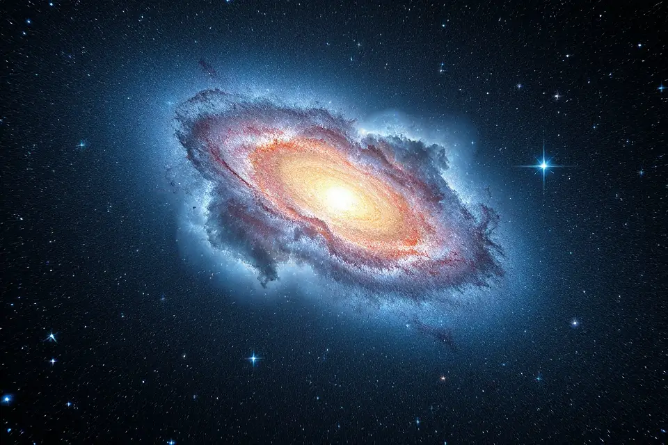 vibrant dwarf galaxy photo