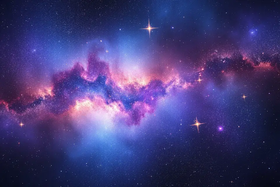vibrant galaxy background image