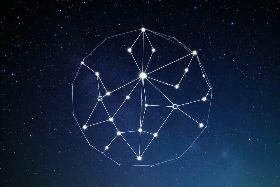vintage constellation map photos